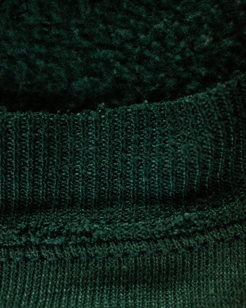 Russell Green Blank Crewneck Sweatshirt - 1990s detail