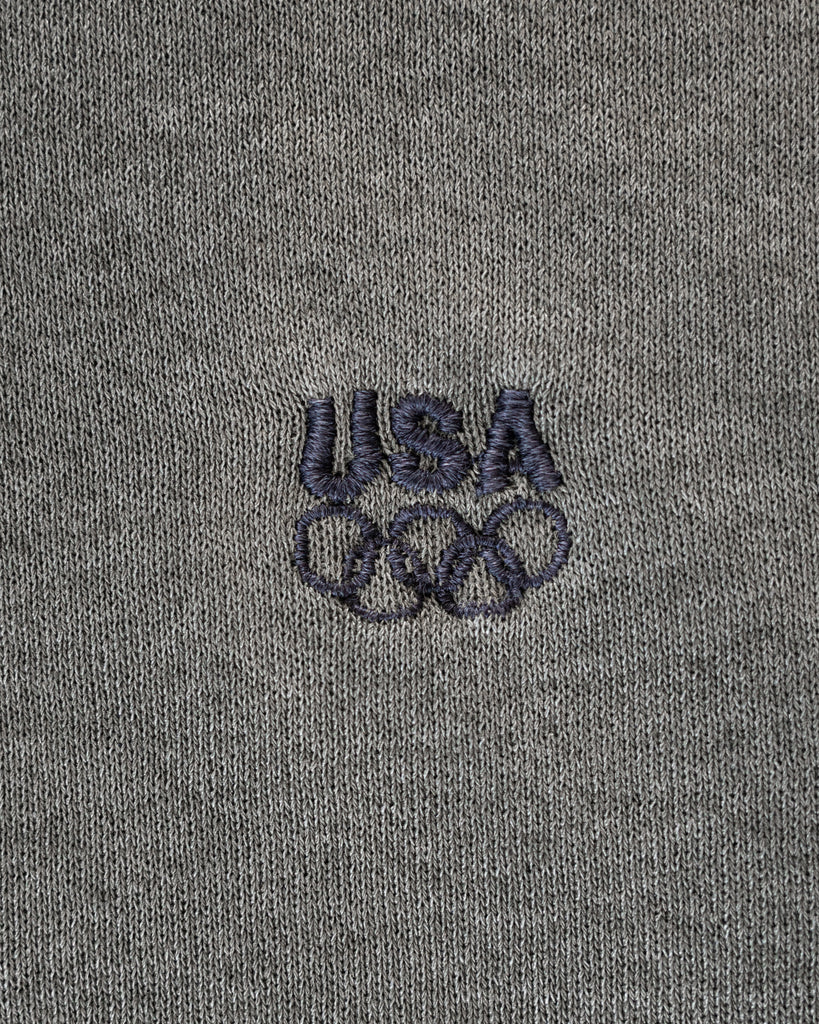 Faded Grey Sweatshirt - 1990s - Detail