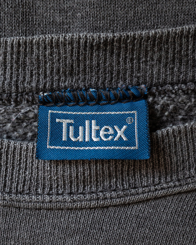 Sun Faded Grey Raglan Sweatshirt - 1990s detail photo
