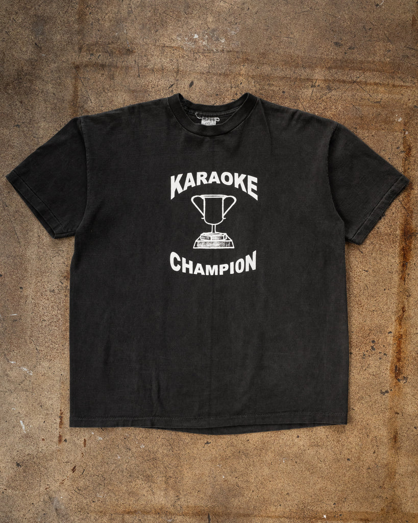Single Stitched "Karaoke Champion" Tee - 1990s