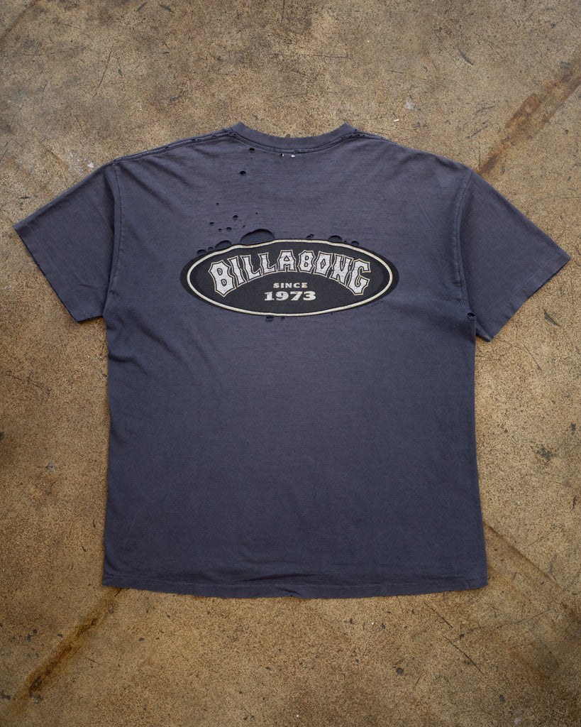 Single Stitched Distressed "Billabong" Tee - 1990s back photo