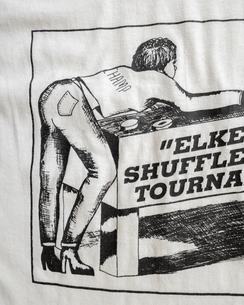 Single Stitched "Elketts Shuffleboard Tournament" Tee - 1990s DETAIL PHOTO