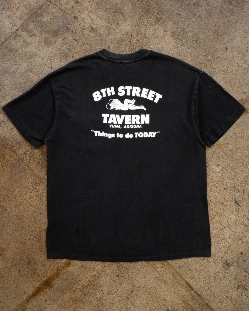 Single Stitched "8th Street Tavern" Pocket Tee - 1990s back photo