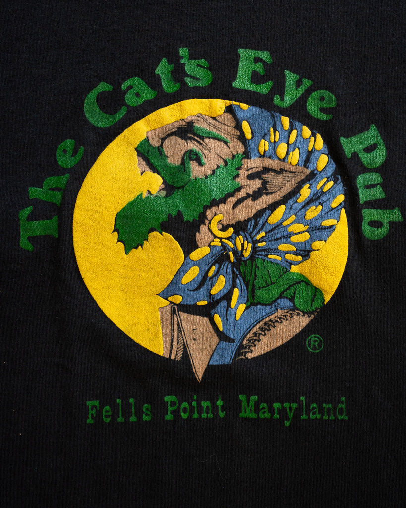 Single Stitched "The Cat's Eye Pub" Tee - 1990s detail photo
