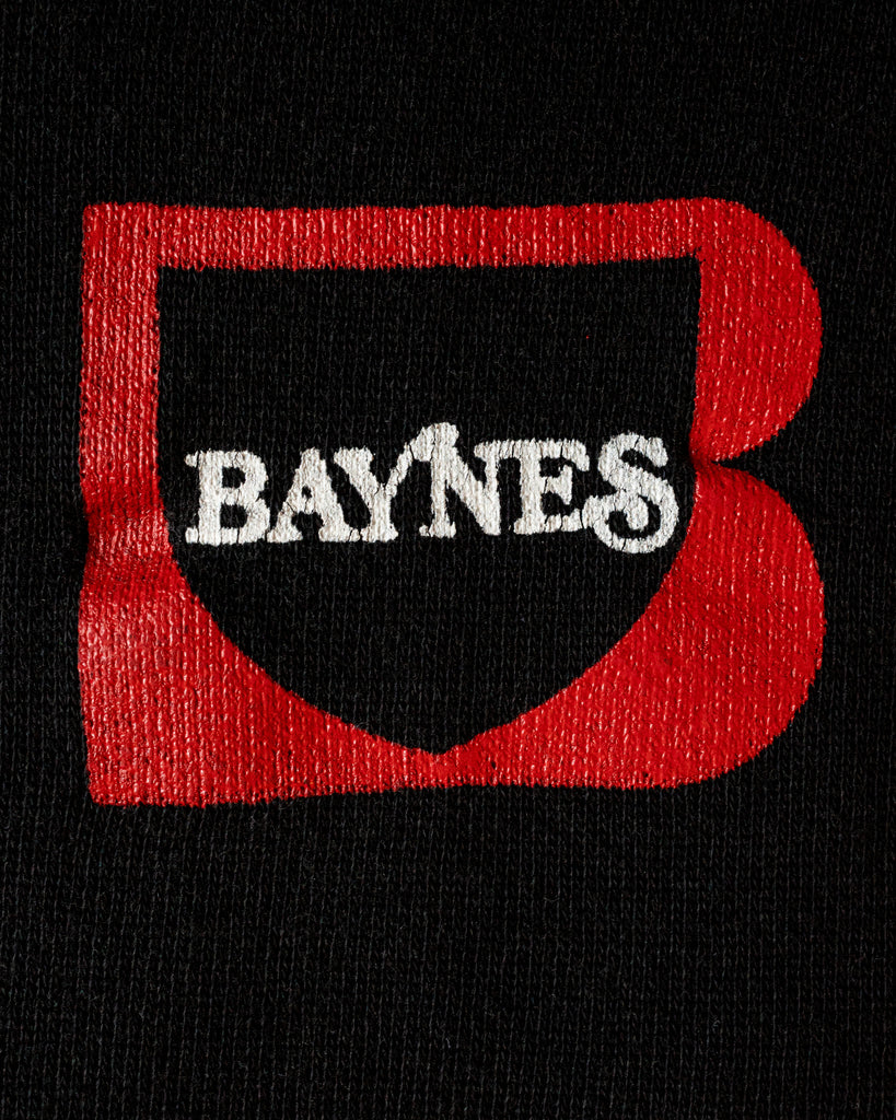 "Baynes" Raglan Sweatshirt - 1980s - Detail