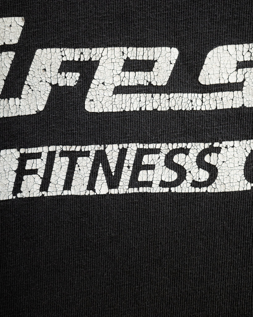 Hanes Beefy "Lifestyle Fitness Center" Tee - 1990s DETAIL PHOTO